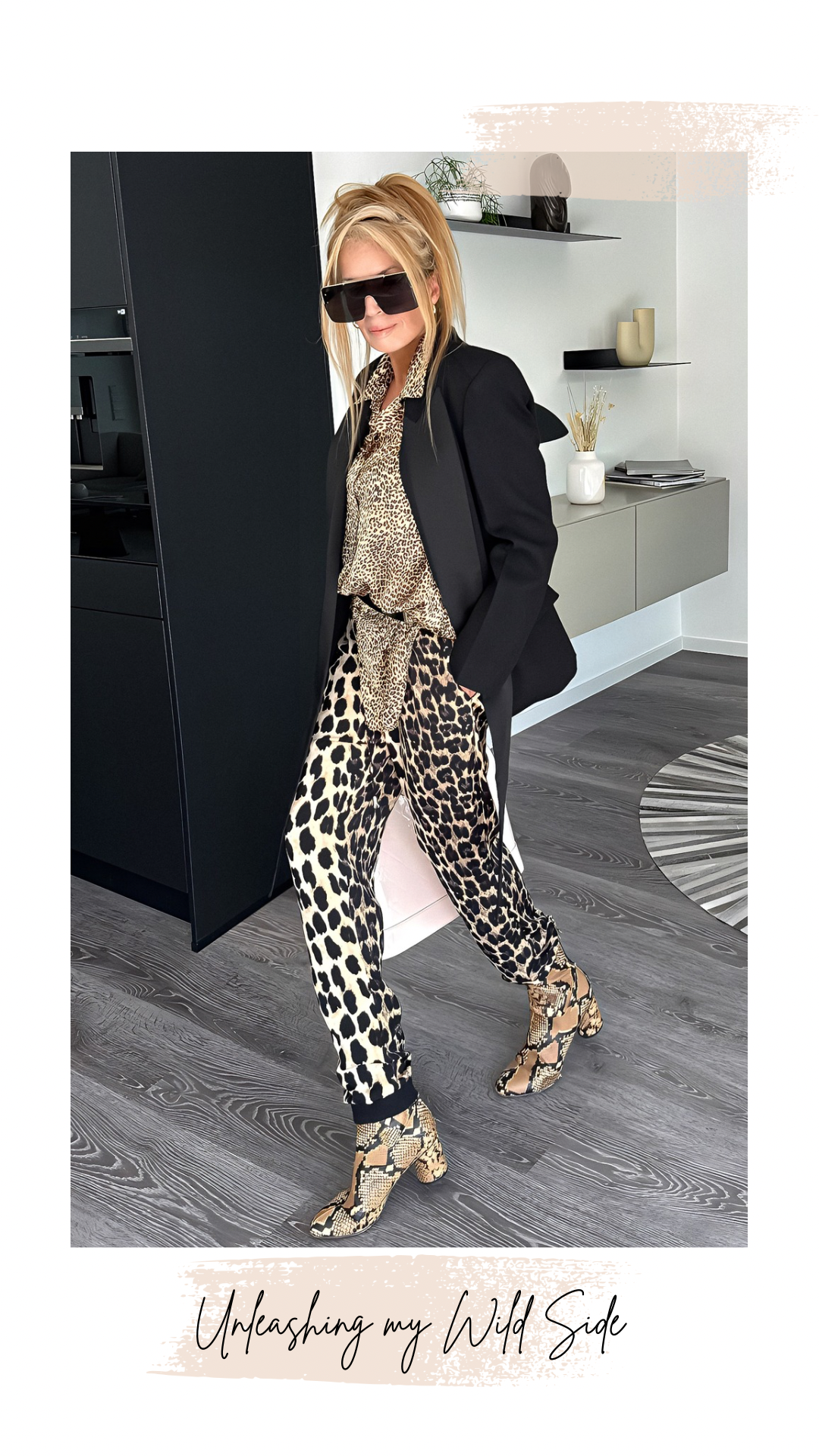 How to Wear Leopard Print Head to Toe Over 50