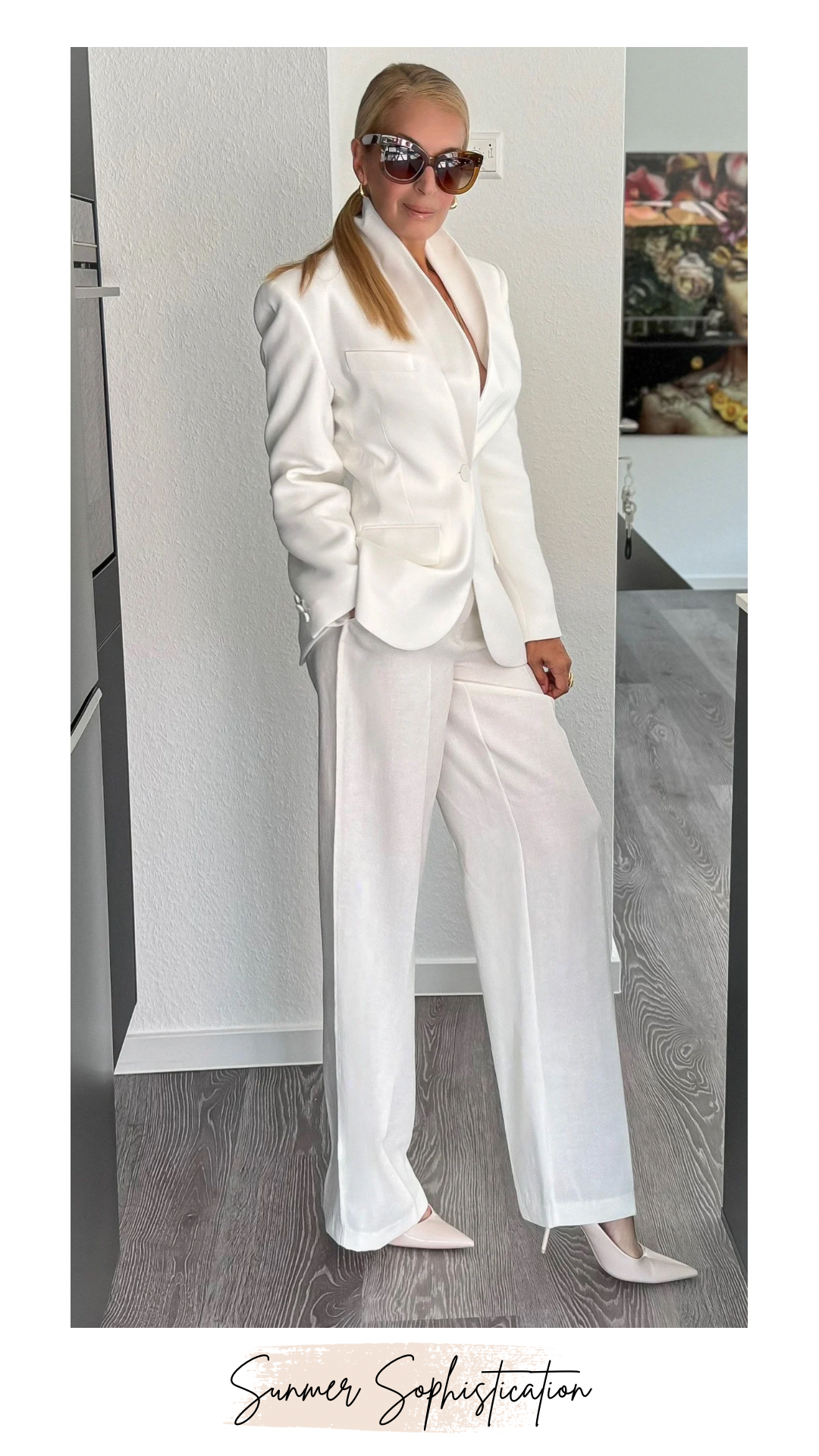 Summer Sophistication: How to Wear All White Over 50 for a Polished Look